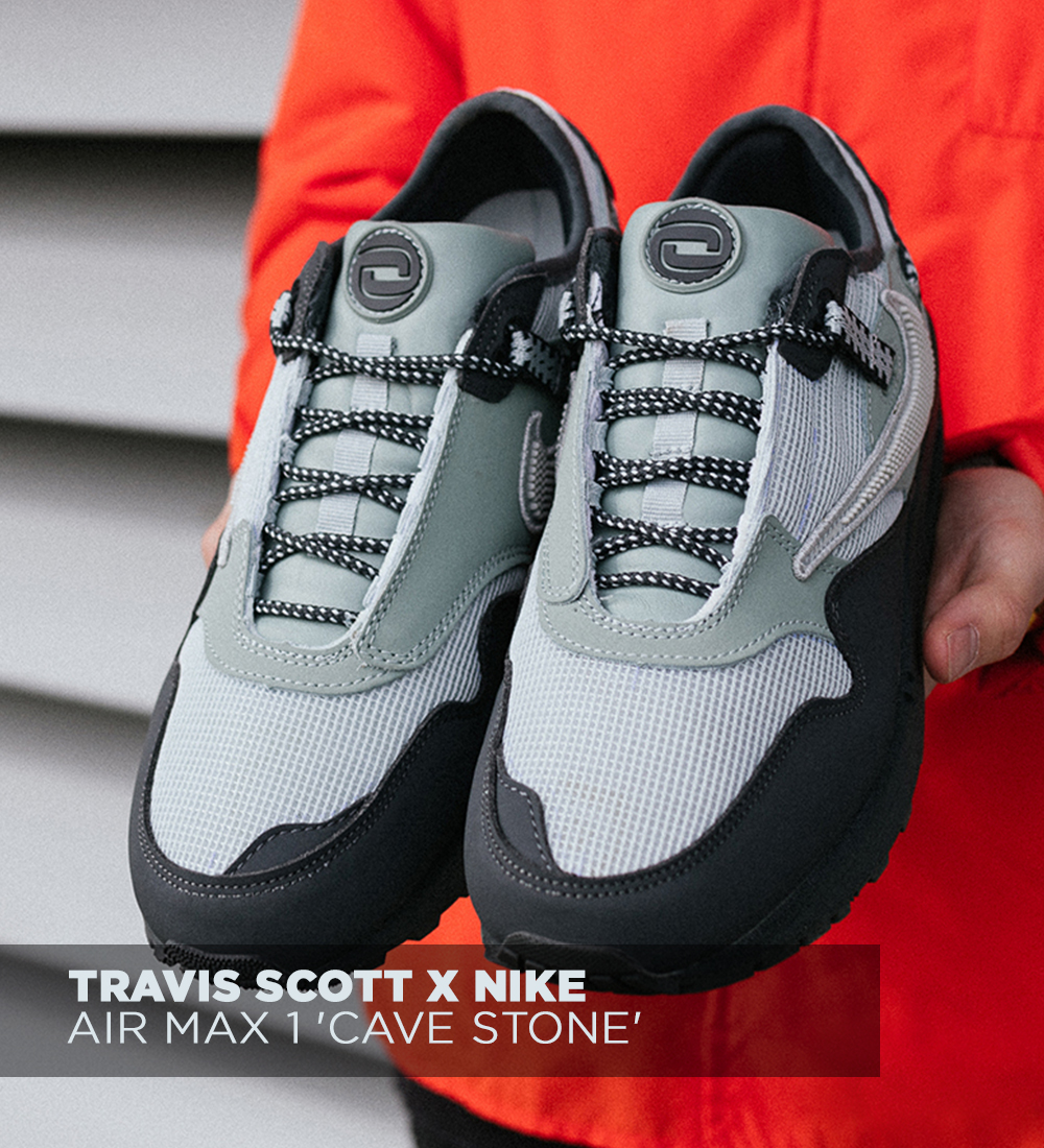 TRAVIS SCOTT x NIKE AIR MAX 1 'CAVE STONE'