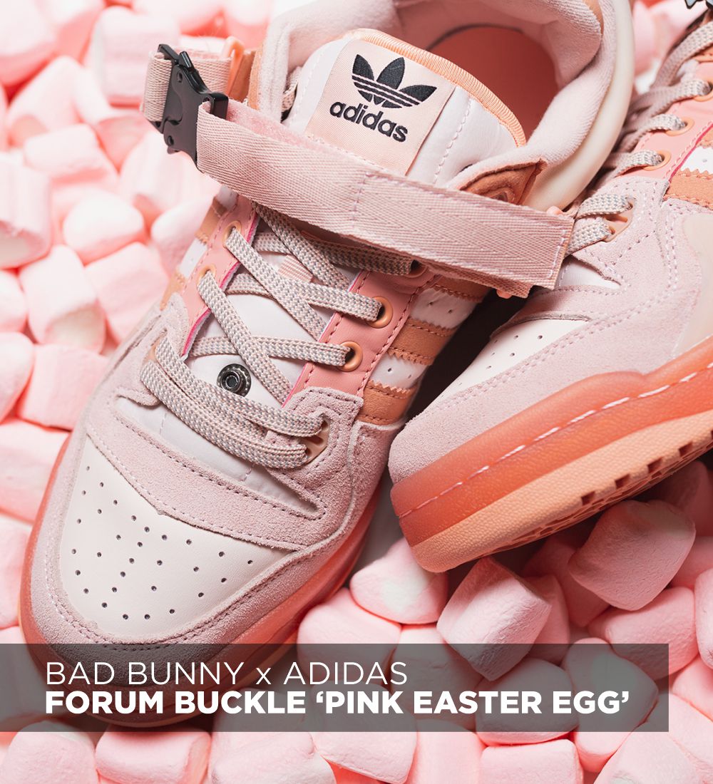 BAD BUNNY X ADIDAS FORUM BUCKLE LOW EASTER EGG