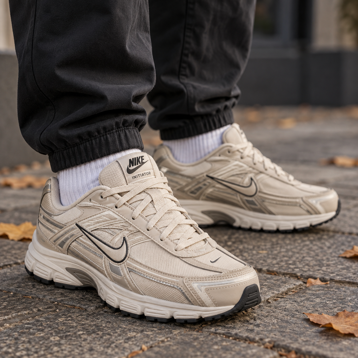 Nike Initiator — крупный план на ноге